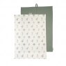 MARYBERR Mary Berry Garden Set of 2 Tea Towels Flowers