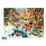 *PUZZLE 48PC DAY AT THE ZOO