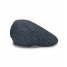 CAP WP S/M TWEED NAVY HERRINGBONE