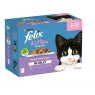 FELIX KITTEN MIXED 12X100G JELLY