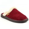 Lazy Dogz Lazy Dogz Otto Suede Slipper Burgundy