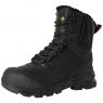 SAFETY BOOT TALL 46 BLACK OXFORD