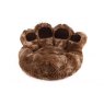 Snug & Cosy Snug & Cosy Anti-Anxiety Pet Donut Brown Paw