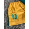 Hexby  Hexby Harlequin Shorts Yellow/Green Unisex