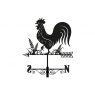 WEATHERVANE METAL COCKEREL SILHOUETTE