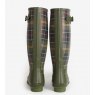 Barbour Barbour Tartan Bede Wellingtons Olive