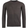 Barbour Barbour Pima Cotton Crew Neck Sweater Charcoal