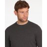 Barbour Barbour Pima Cotton Crew Neck Sweater Charcoal