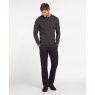 Barbour Barbour Pima Cotton Crew Neck Sweater Charcoal