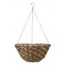 BASKET BRAID 14" FAUX RATTAN