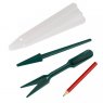 USEFUL Widger, Dibber, Pencil & 15cm Plant Labels 25 Pack