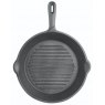 GRILL PAN C/IRON 24CM RIBBED