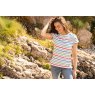 Lighthouse   Lighthouse Causeway T-Shirt Seagrass Blue Poppy Stripe