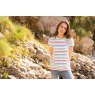 Lighthouse   Lighthouse Causeway T-Shirt Seagrass Blue Poppy Stripe