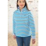 Lighthouse   Lighthouse Haven Sweatshirt Azure Blue Stripe