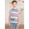 Lighthouse   Lighthouse Oliver T-Shirt Red/Blue Tractor
