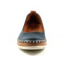 Lunar Lunar Dove Leather Pump Shoe Navy