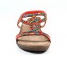 Lunar Lunar Mariella Beaded Sandal Orange