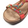 Lunar Lunar Mariella Beaded Sandal Orange