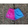 SHORTS XXL PINK/BLUE HARLEQUIN