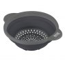 COLANDER FOLDING SILICONE EBONY