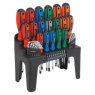 Sealey Sealey Screwdriver, Hex Key & Bit Set 44 Piece