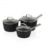 SAUCEPAN 3PC SET NON STICK