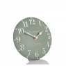 CLOCK SEAGRASS 6" MANTEL ARABIC