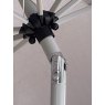 Crank & Tilt Parasol 2.7m Cream