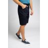 *SHORT CHINO 42 NAVY SELF ADJ