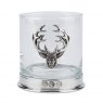 WHISKY GLASS STAG