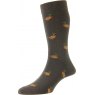 SOCK DUCK CHARCOAL 6-11