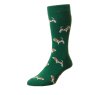 SOCK HOUND GREEN 6-11