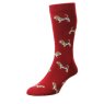 SOCK HOUND RED 6-11