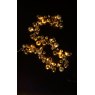 Noma Bauble Cluster Garland Gold 2.2m