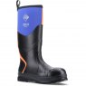 Muck Boot Muck Boots Chore Max S5 Safety Wellington Blue/Orange