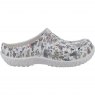 CLOG MUCKSTER LITE 9 GRY FLORAL