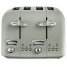 TOASTER 4 SLICE PINK ARGENTO