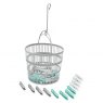 JVL JVL Collapsible Pet Basket With 50 Pegs
