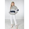 Whale Of A Time Whale Of A Time Unisex Evesham Quarter Zip Sweatshirt Grey