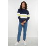 Whale Of A Time Whale Of A Time Unisex Sowerby Sweatshirt Navy Size M
