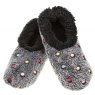 Snoozies Snoozies Lots A Dots Slipper Sock Assorted Size S