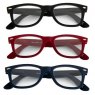 GLASSES READING 3.5 WAYFARER RUBBER