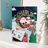 Personalised Bauble Christmas Card C