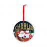 Personalised Bauble Christmas Card C