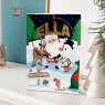 Personalised Bauble Christmas Card E