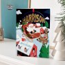 Personalised Bauble Christmas Card H