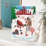 Personalised Bauble Christmas Card I