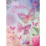 *CARD BUTTERFLIES & FLOWERS 45