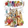 CARD MUSICAL MEERKATS